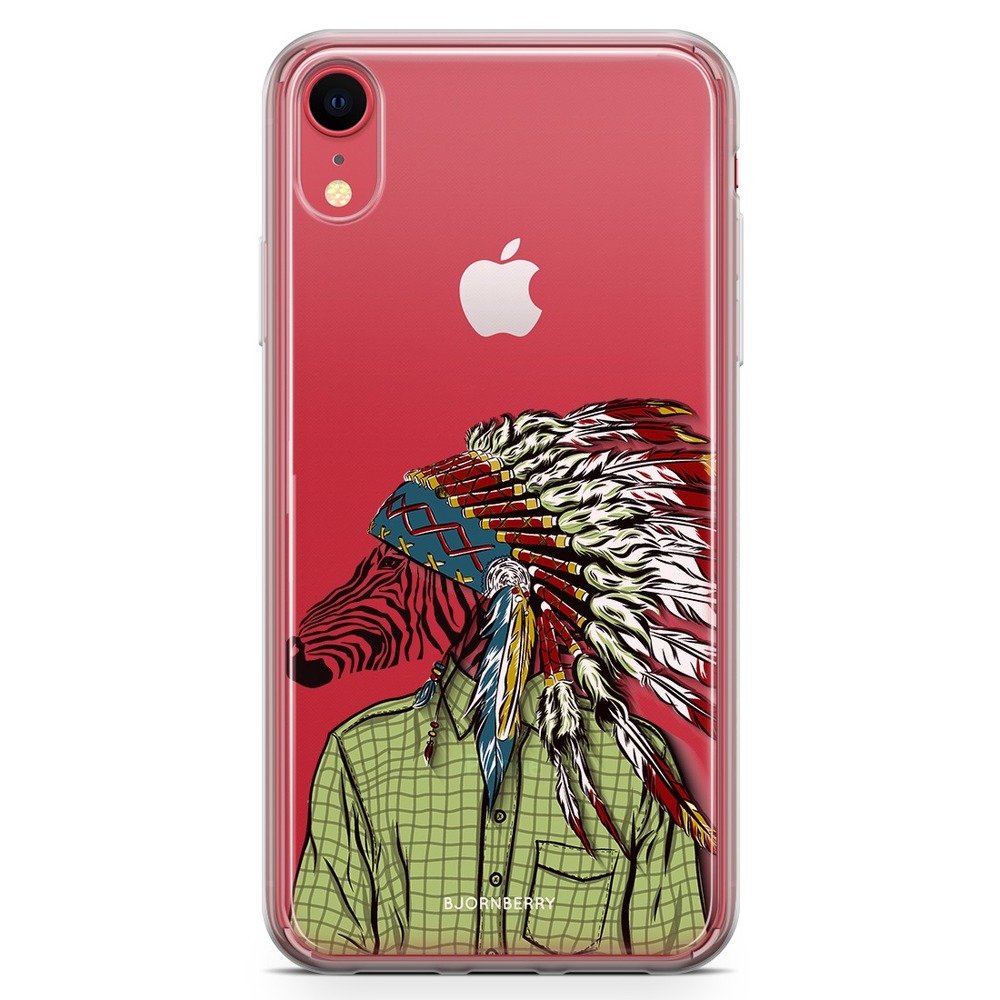 iPhone XR Fashion Case - Hipster Zebra