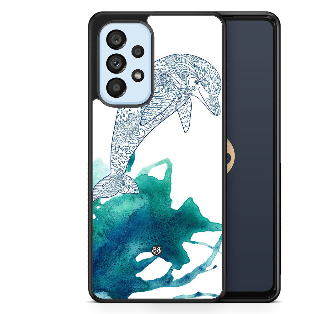Samsung Galaxy A53 5G Case - Mandala Dolphin