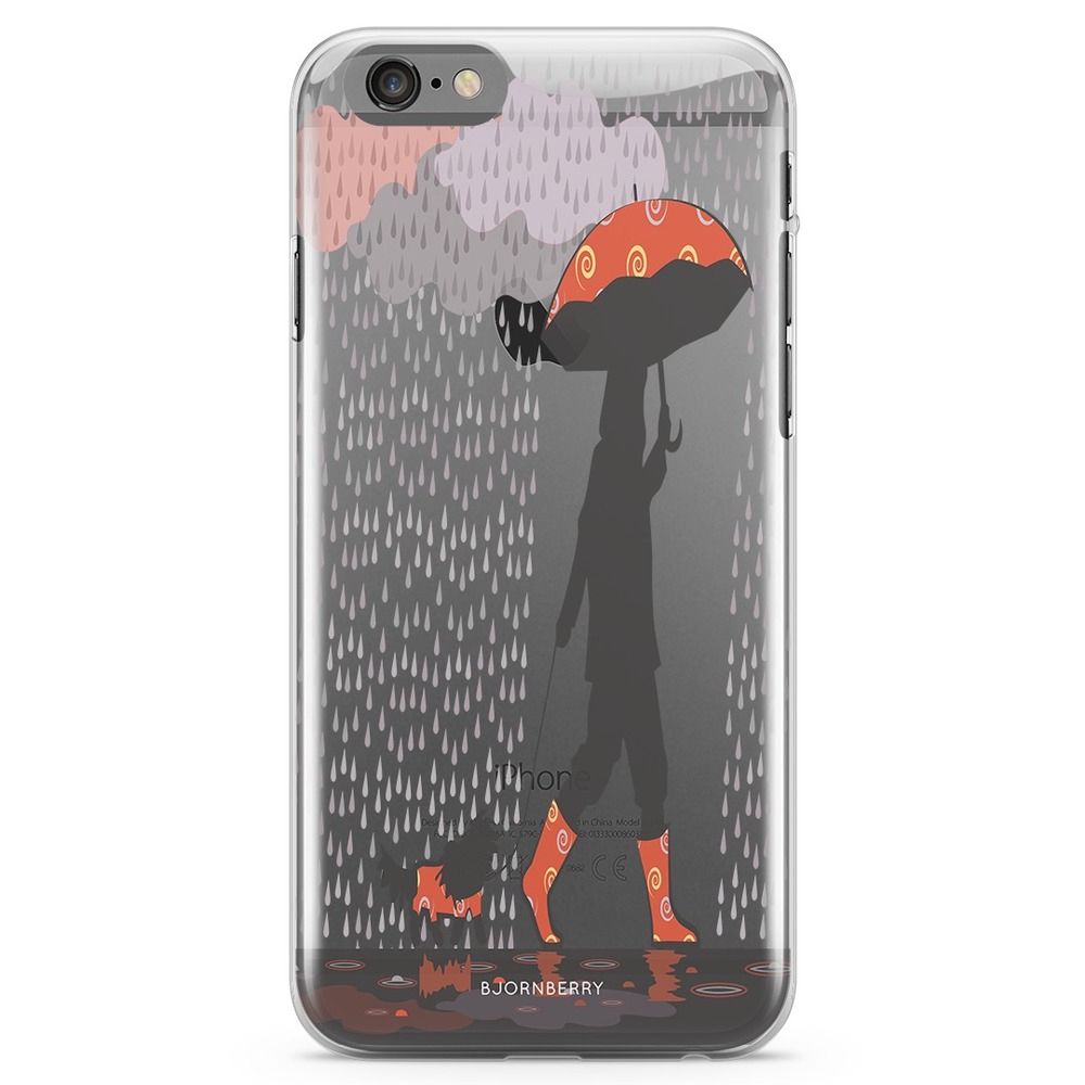 iPhone 6/6s TPU Case - Walking In The Rain