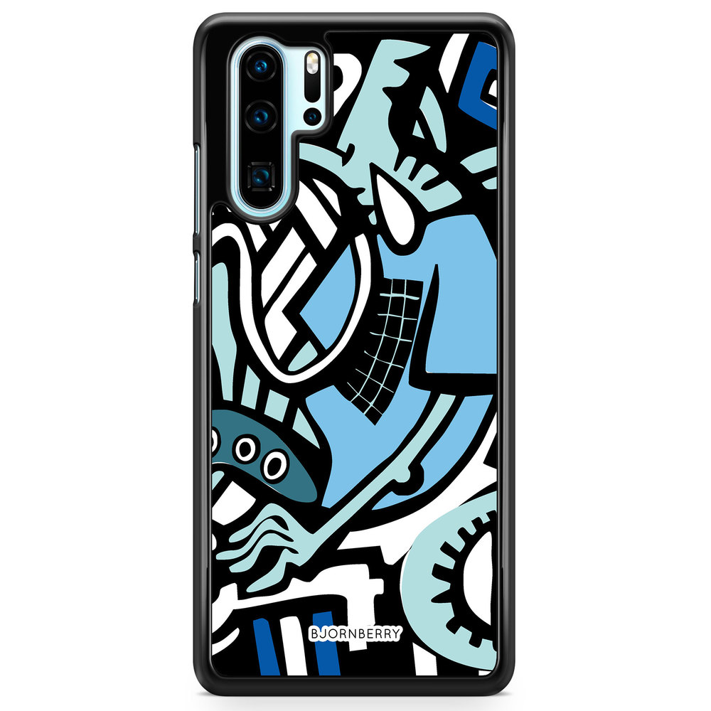 Huawei P30 Pro Case - Grafitti Lizard