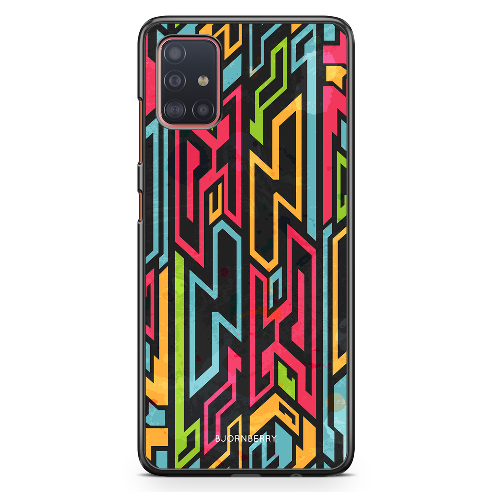 Samsung Galaxy A51 Case - Colored Tribal