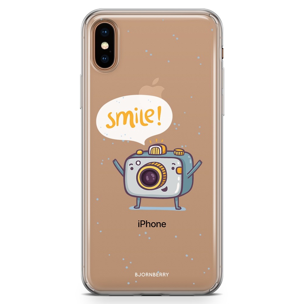 iPhone Xs Max Fashion Skal - Smile