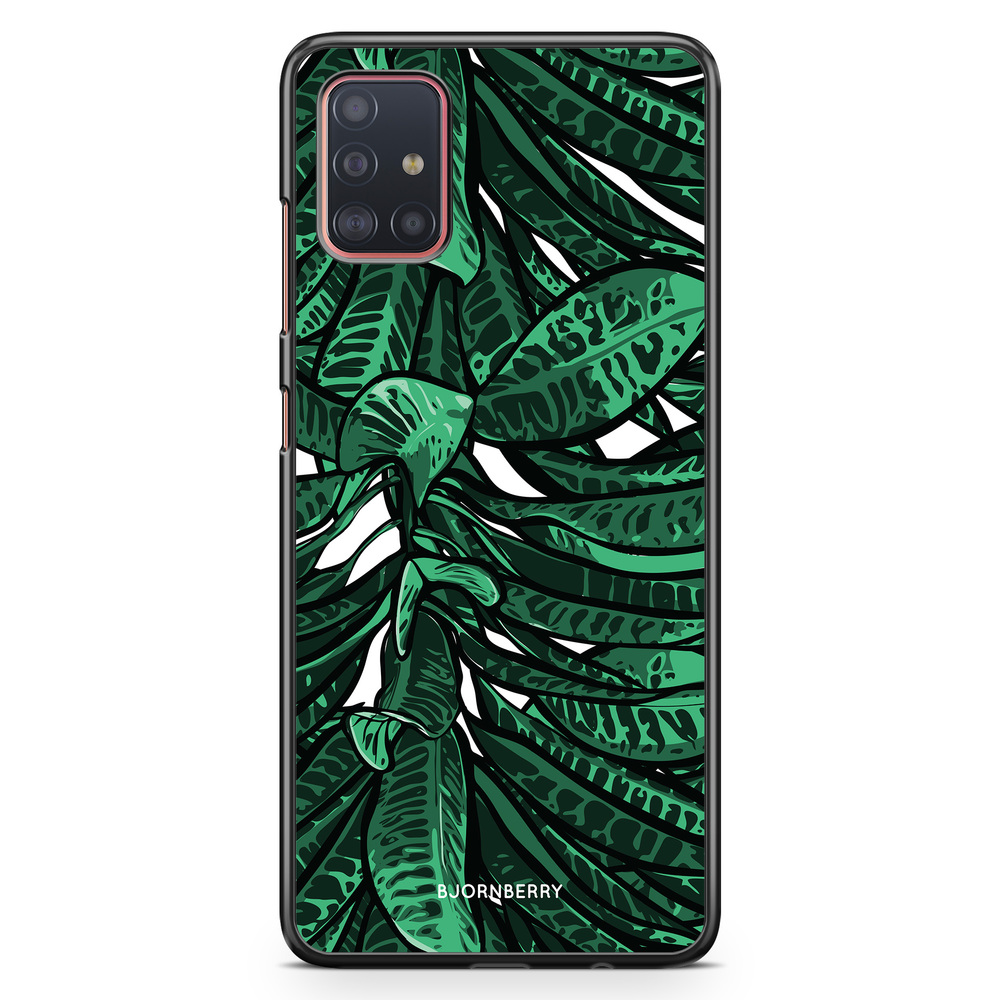 Samsung Galaxy A51 Case - Tropical Leaves