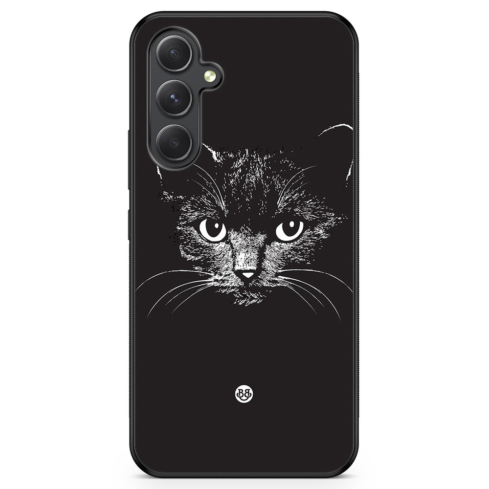 Samsung Galaxy A54 5G Case - Black/white cat