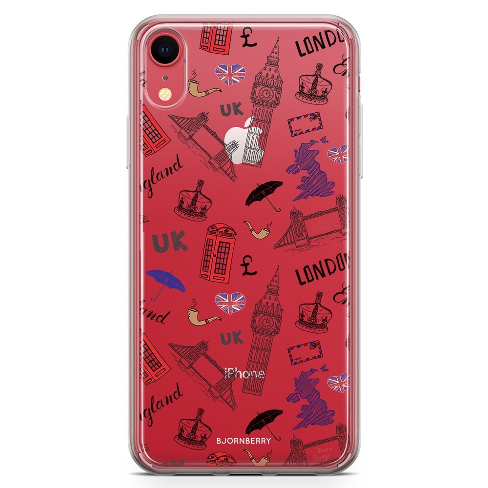 iPhone XR Fashion Case - UK Pattern