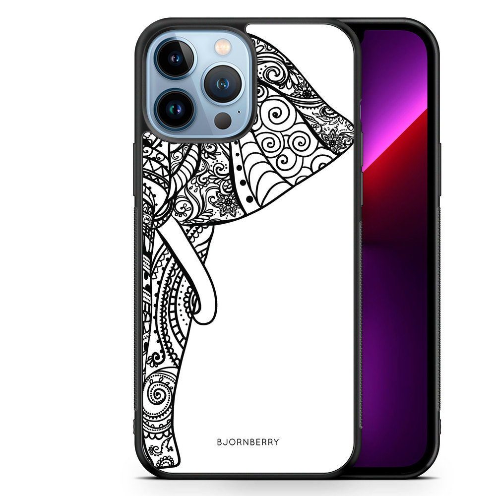 iPhone 13 Pro Max Case - Mandala Elephant