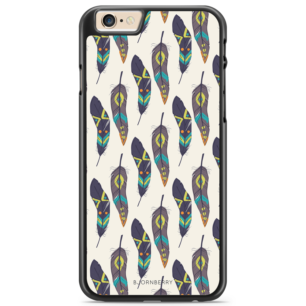 iPhone 6 Plus/6s Plus Case - Ethnic Feathers