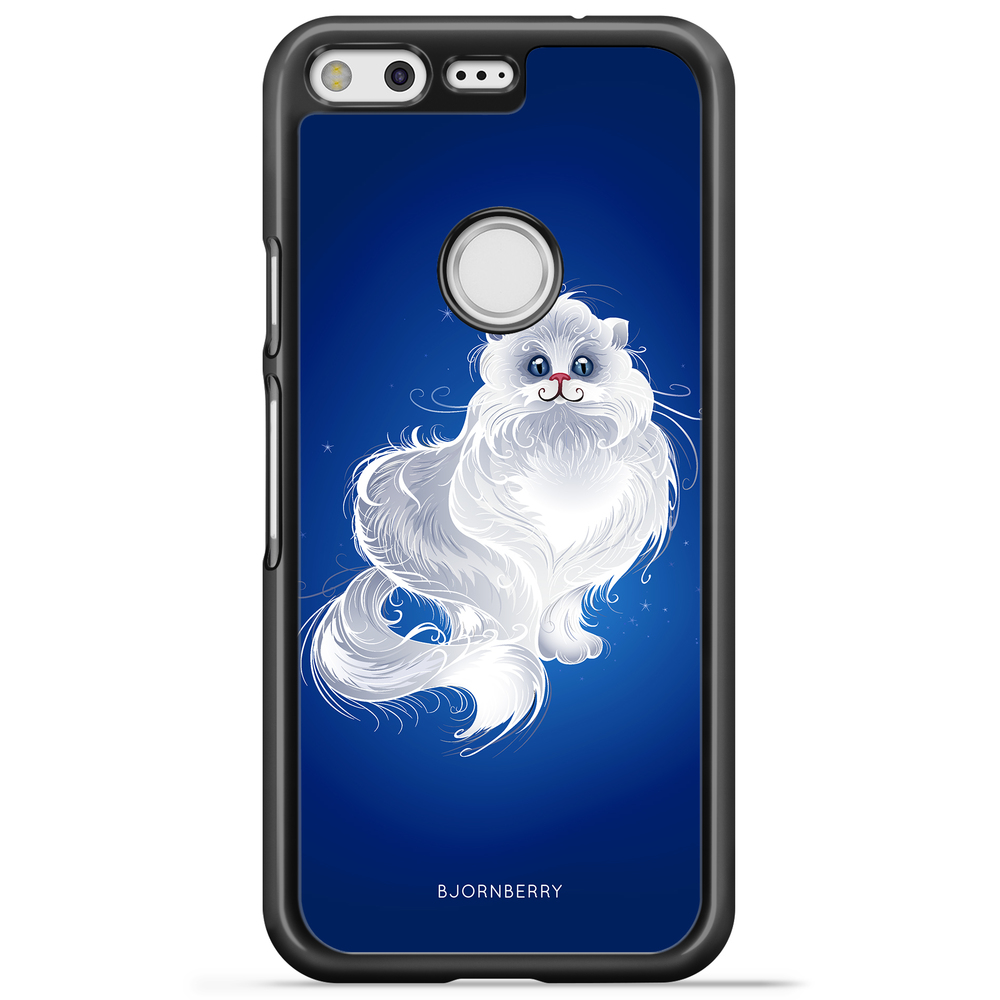 Google Pixel Case - White Cat