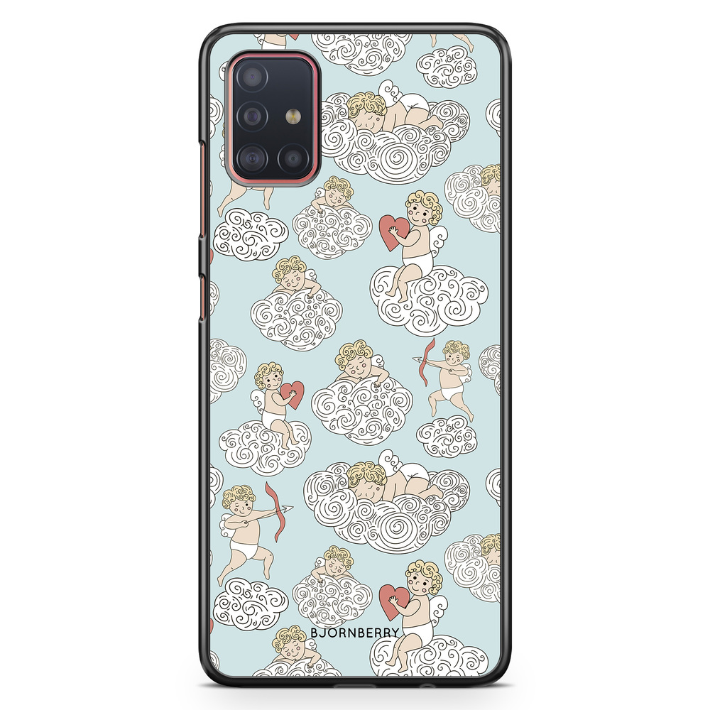 Samsung Galaxy A51 Case - Angels and Clouds