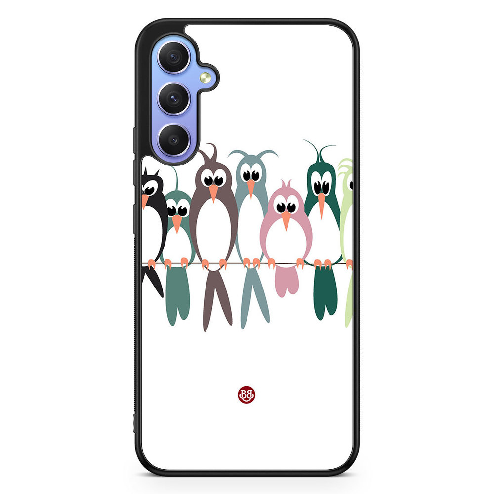 Samsung Galaxy A34 5G Case - Birds on a string