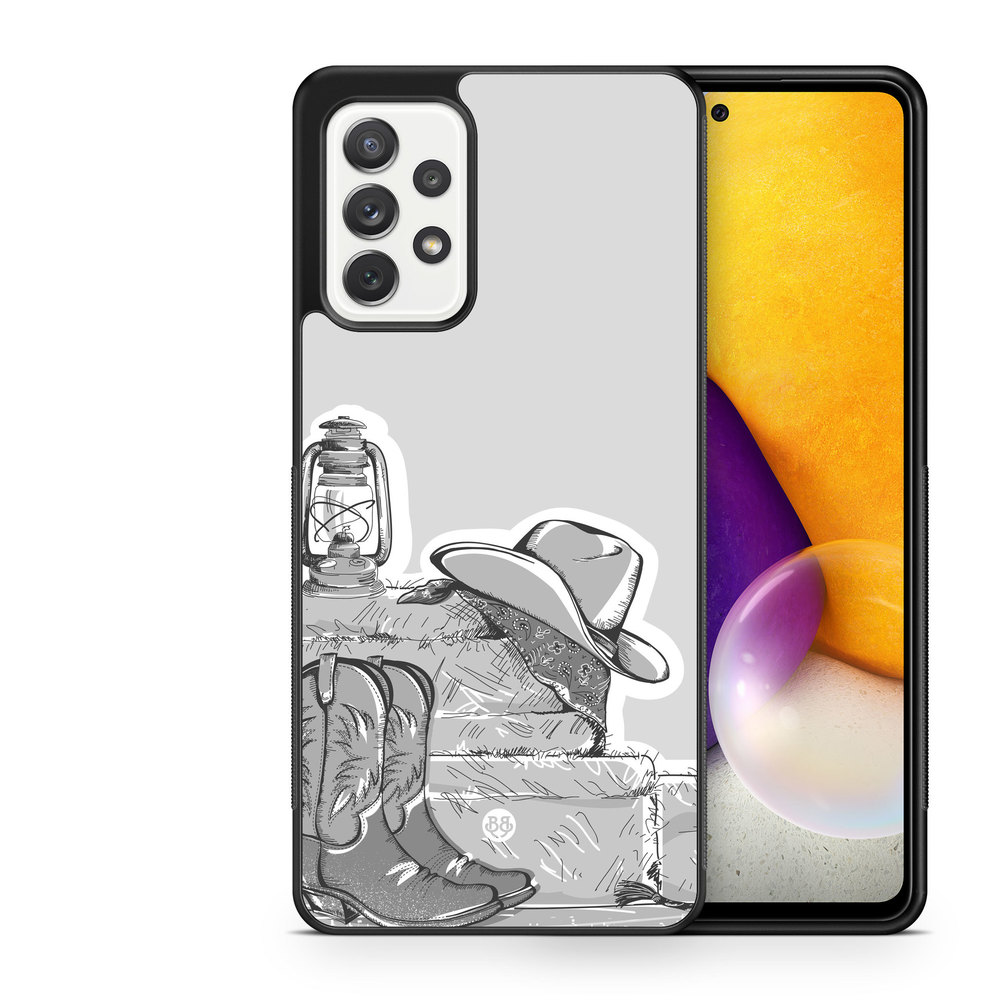Samsung Galaxy A52/A52s 5G Case - Western Black/White