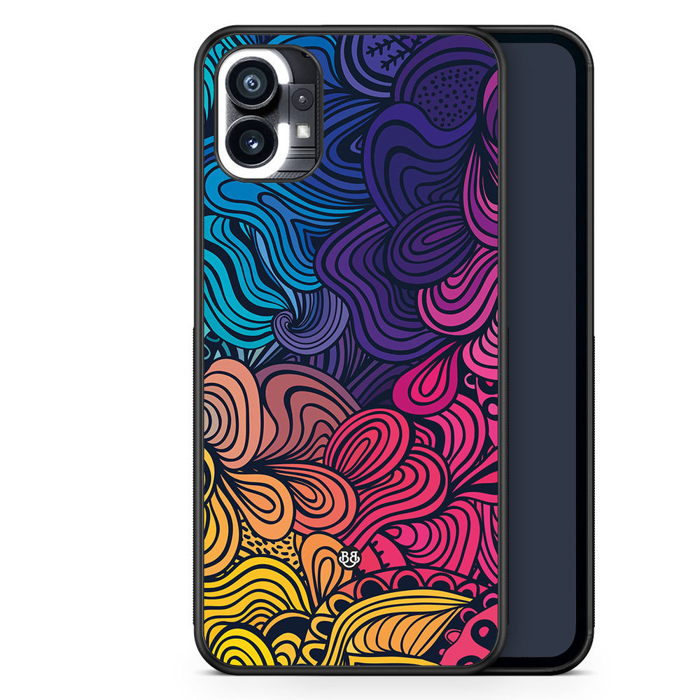 Nothing Phone (1) Case - Retro Flowers