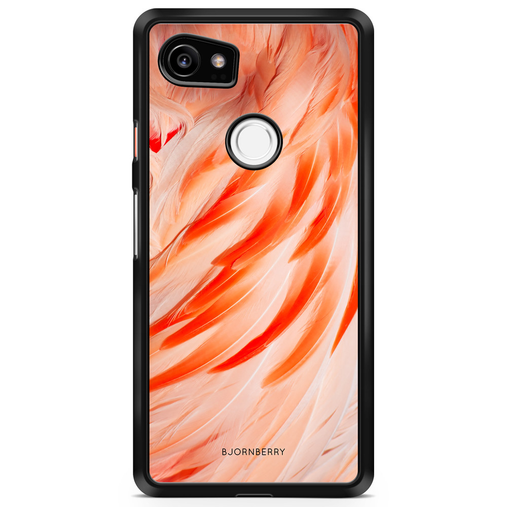Google Pixel 2 XL Case - Flamingo Feathers