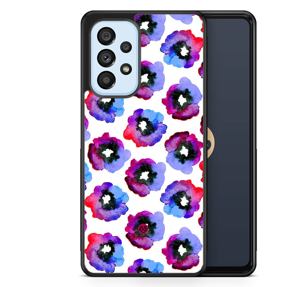 Samsung Galaxy A53 5G Case - Violet Flowers