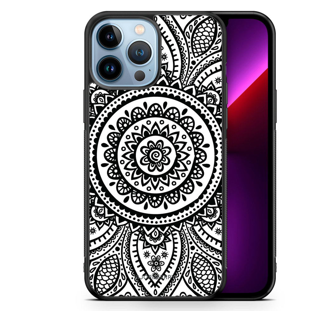 iPhone 13 Pro Max Case - Henna Mandala