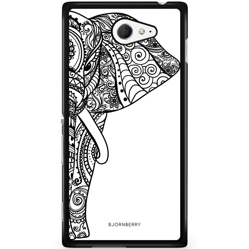 Sony Xperia M2 Aqua Case - Mandala Elephant