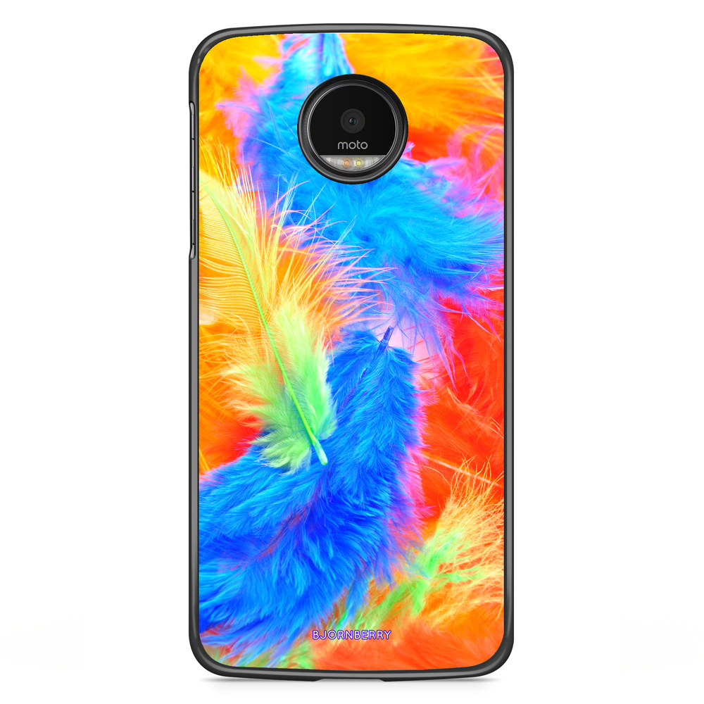 Motorola Moto G5S Plus Case - Easter Feathers
