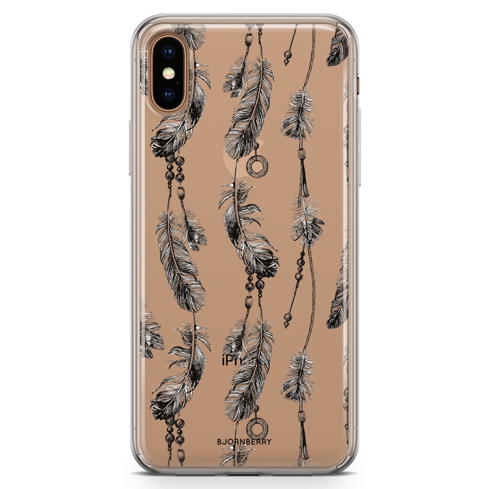 iPhone Xs Max Fashion Case - Feathers