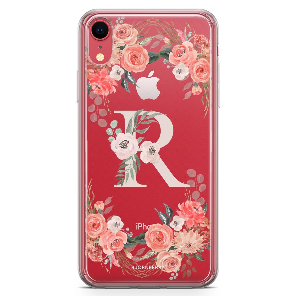 iPhone XR Fashion Case - Monogram R
