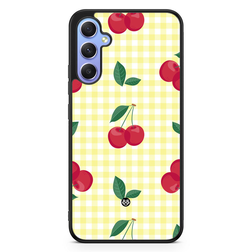 Samsung Galaxy A34 5G Case - SUMMER GARDEN - Cherry Kiss