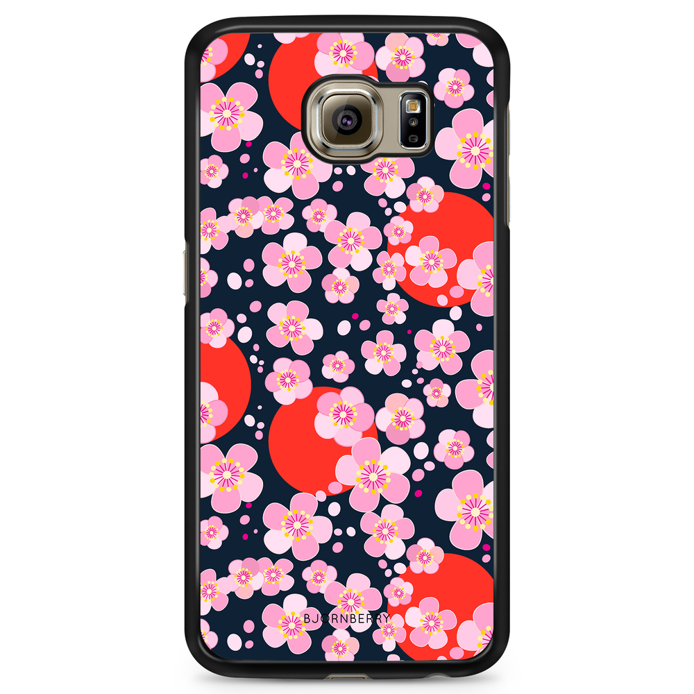 Samsung Galaxy S6 Edge+ Case - Japanese Flowers