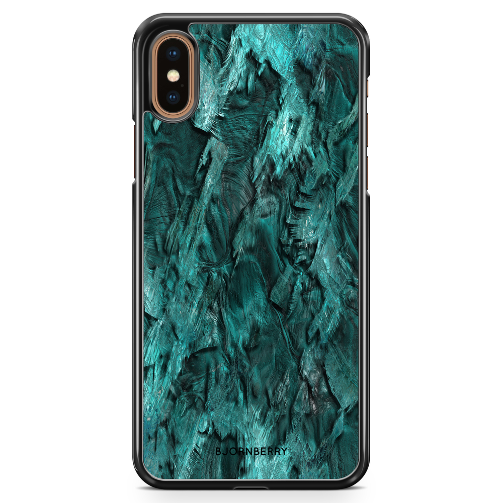 iPhone XS Max Case - Green Crystal