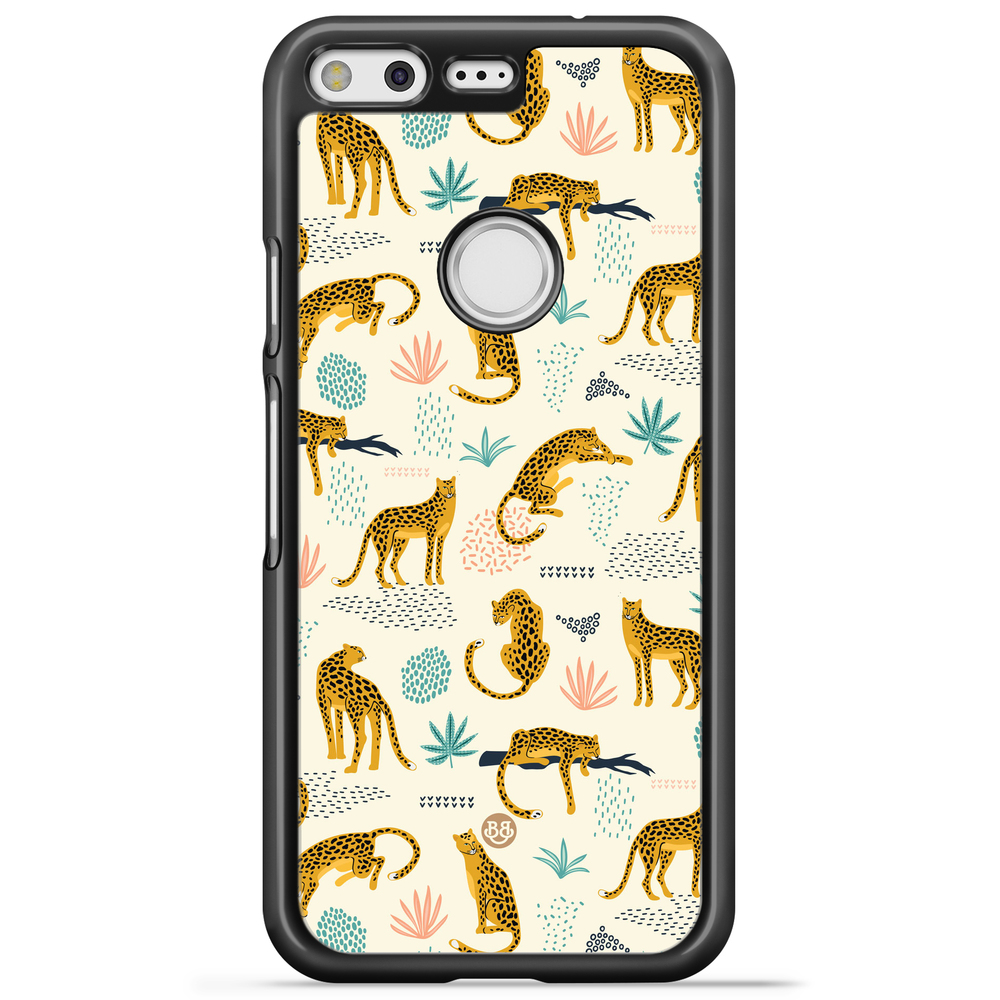 Google Pixel Case - Tropic Leopards