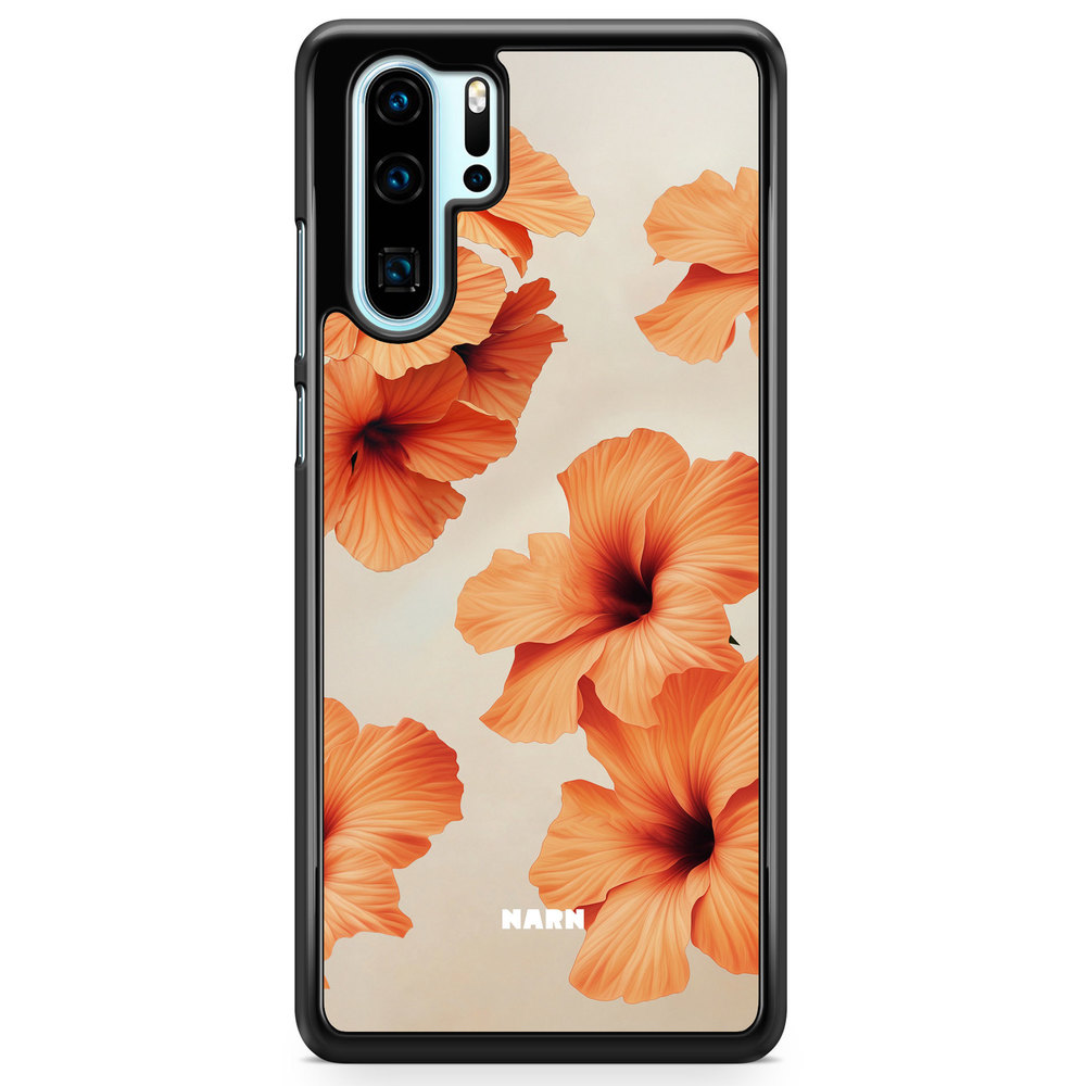 Huawei P30 Pro Case - Hibiscus Era - Papaya