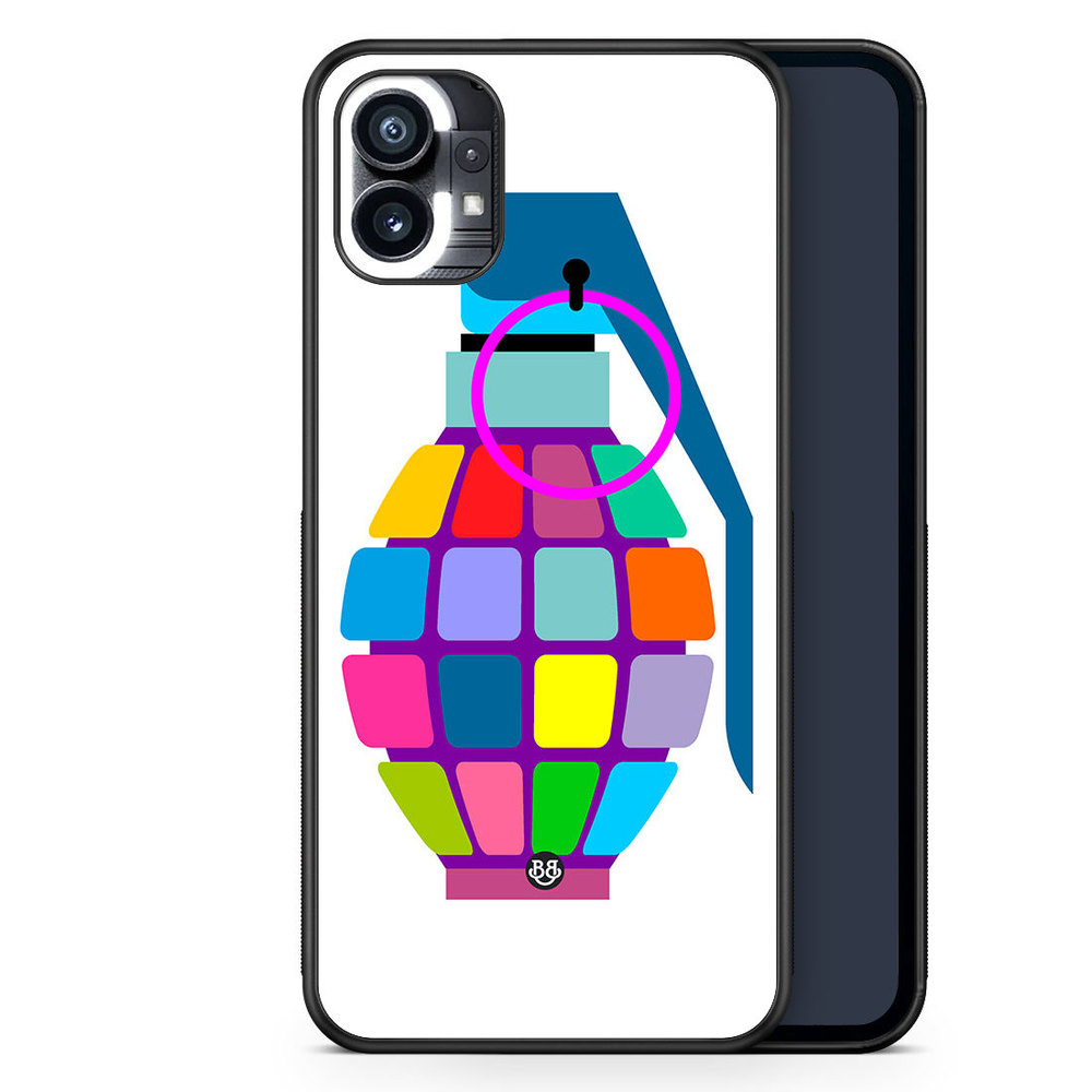 Nothing Phone (1) Case - Color hand grenade