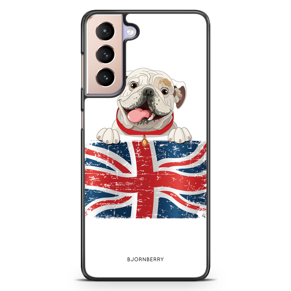 Samsung Galaxy S21 Skal - Engelsk Bulldog - BJORNBERRY