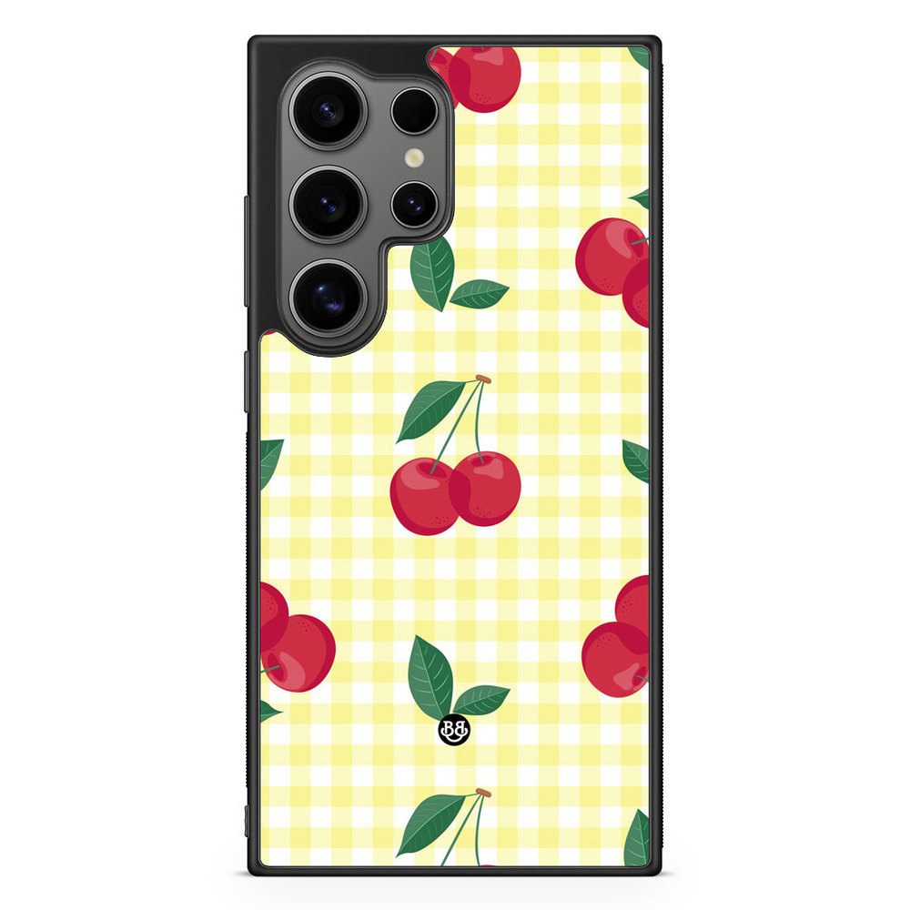 Samsung Galaxy S24 Ultra Case - SUMMER GARDEN - Cherry Kiss