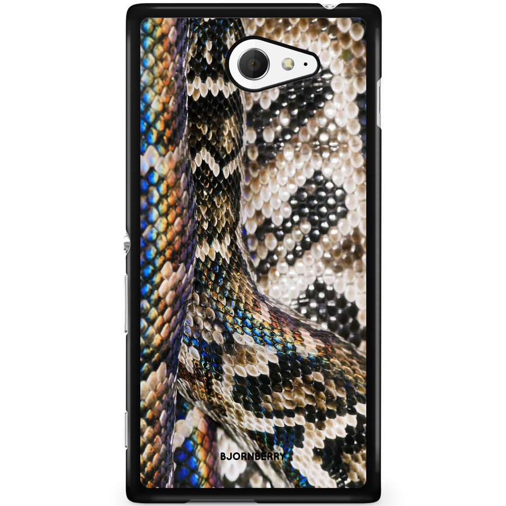 Sony Xperia M2 Aqua Case - Snakeskin 