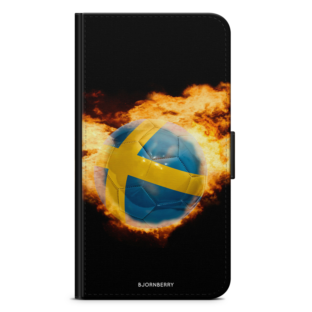 Sony Xperia 10 Plånboksfodral - Sverige Fotboll | Mobilskal & Mobilfodral BJORNBERRY