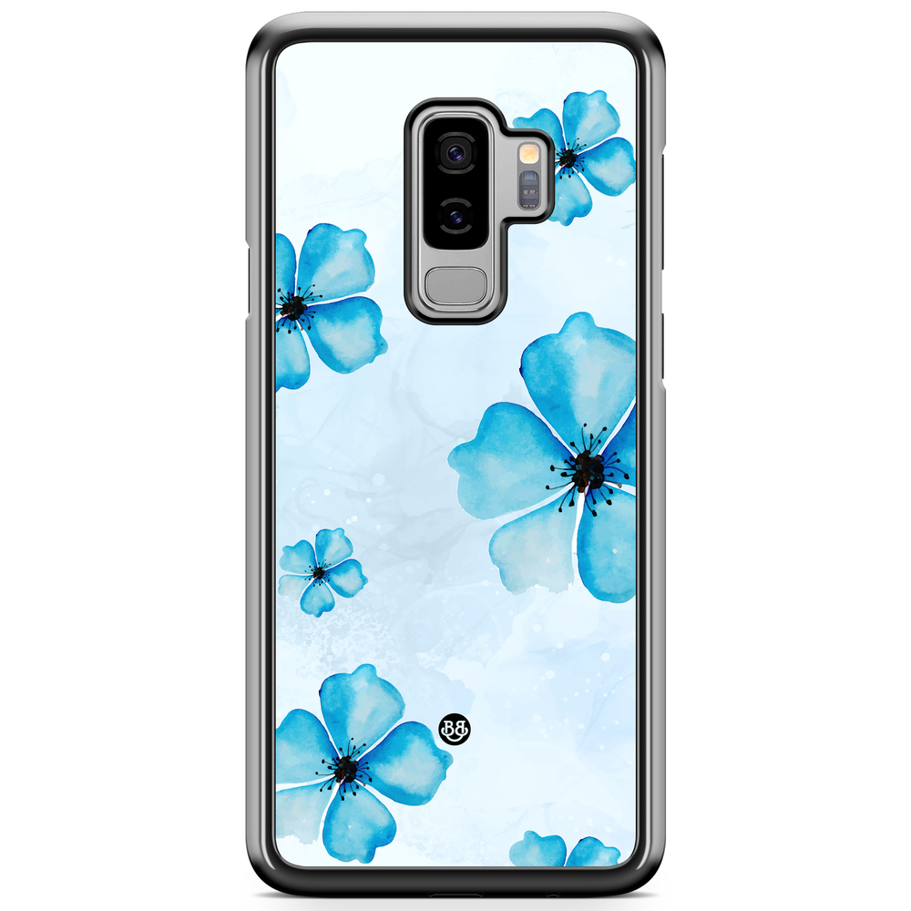 Samsung Galaxy S9 Plus Case - WILD BLOOM - Blue Bloom