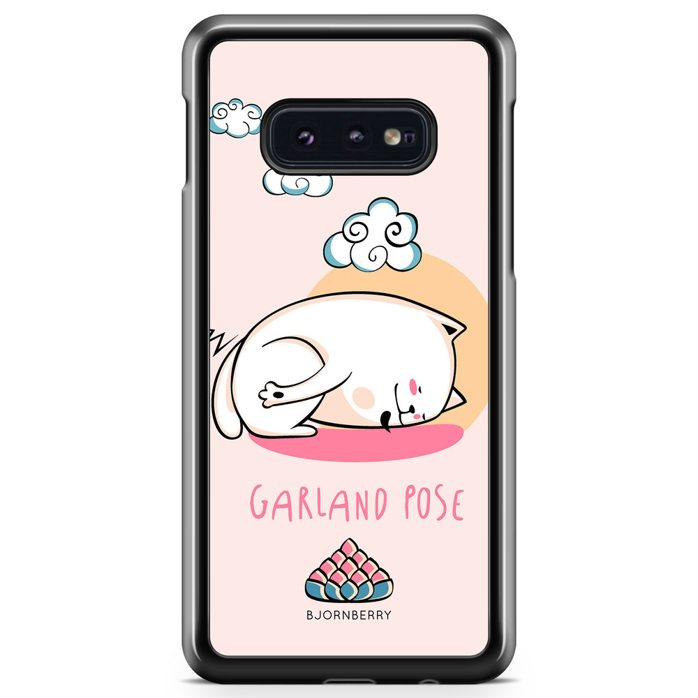 Samsung Galaxy S10e Case - Yoga Cat Garland