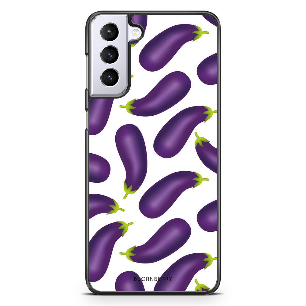 Samsung Galaxy S21 Plus Case - Eggplant Pattern