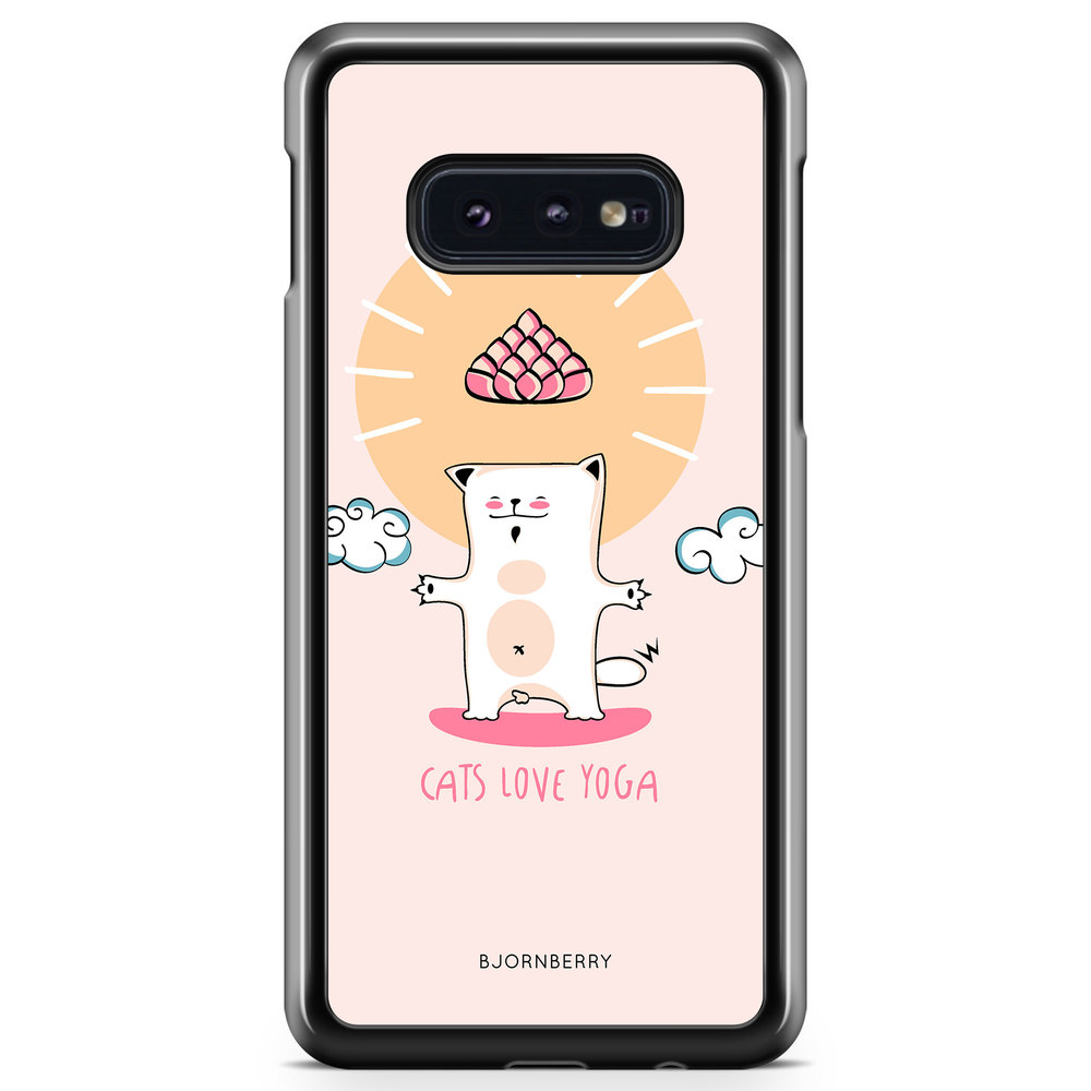 Samsung Galaxy S10e Case - Yoga Cat Nr1
