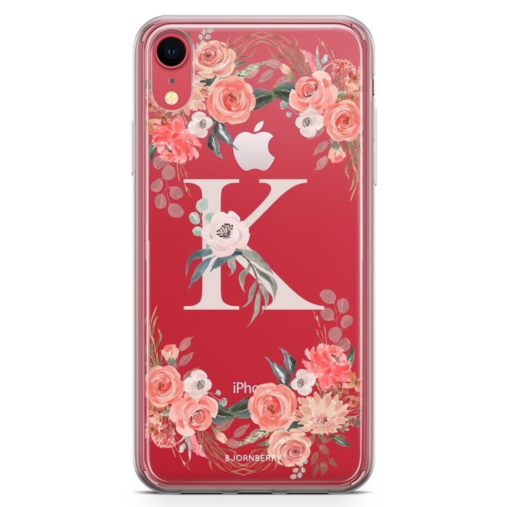 iPhone XR Fashion Case - Monogram K