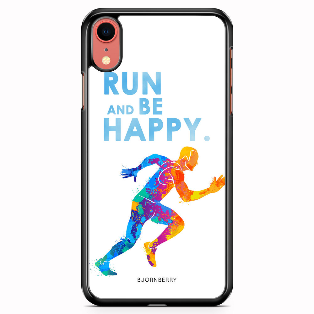 iPhone XR Case - Run and be happy