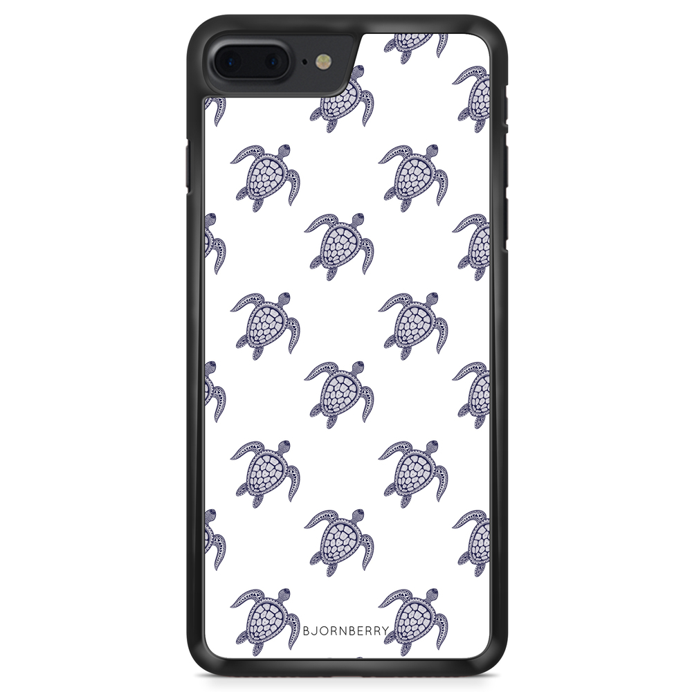 iPhone 8 Plus Case - Blue Turtles