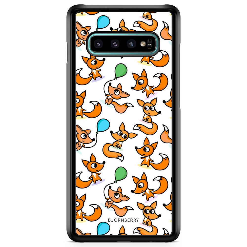 Samsung Galaxy S10 Case - Little Foxes