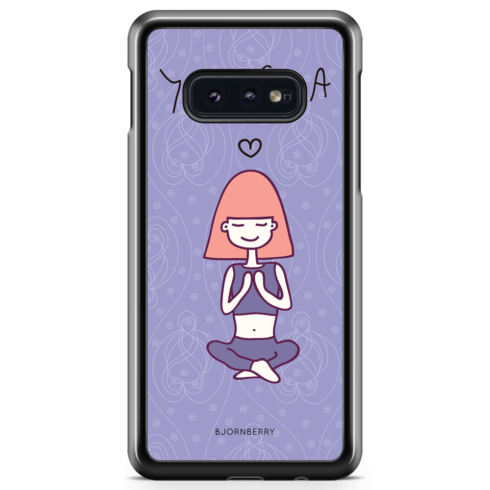 Samsung Galaxy S10e Case - Yoga Girl