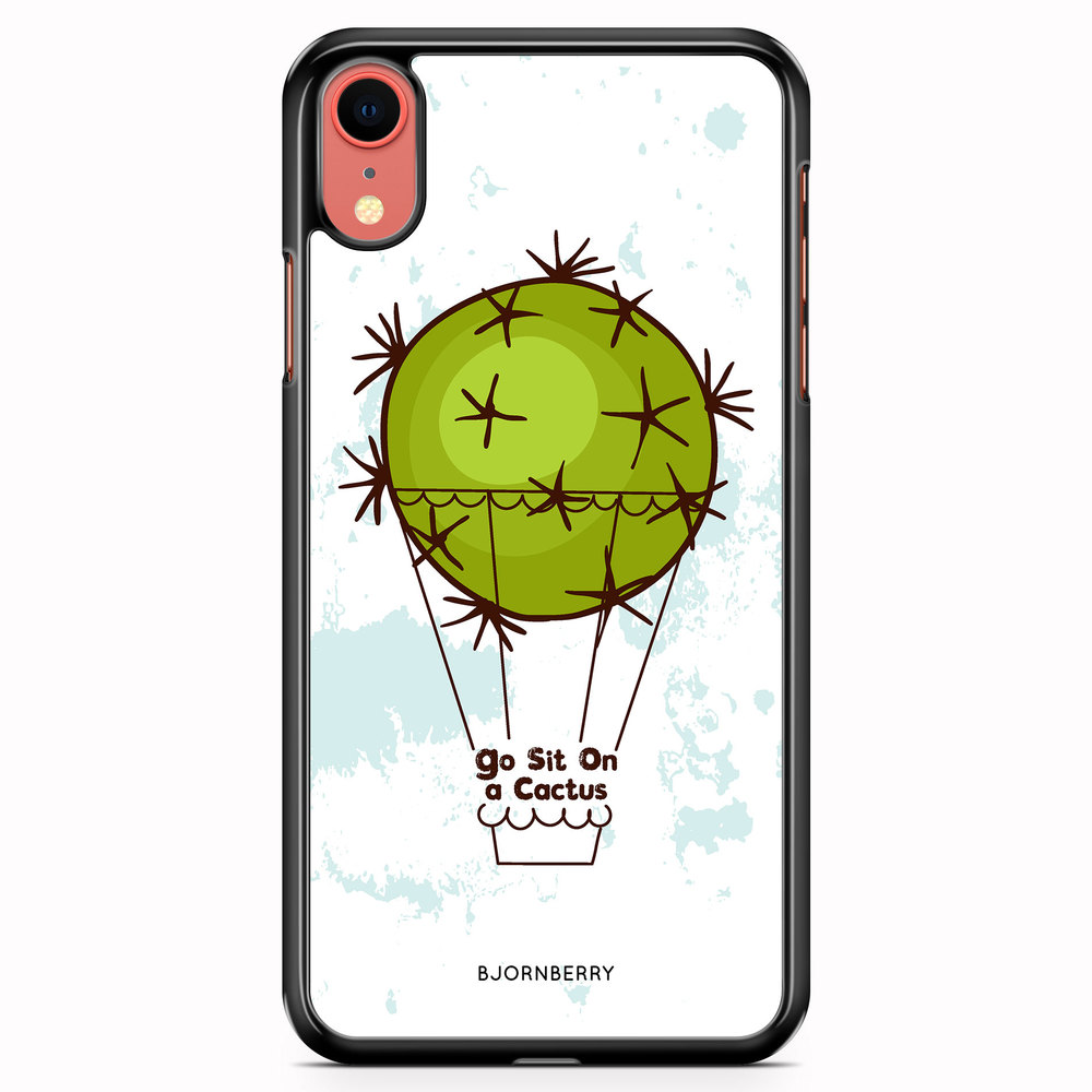 iPhone XR Case - Go sit on a cactus