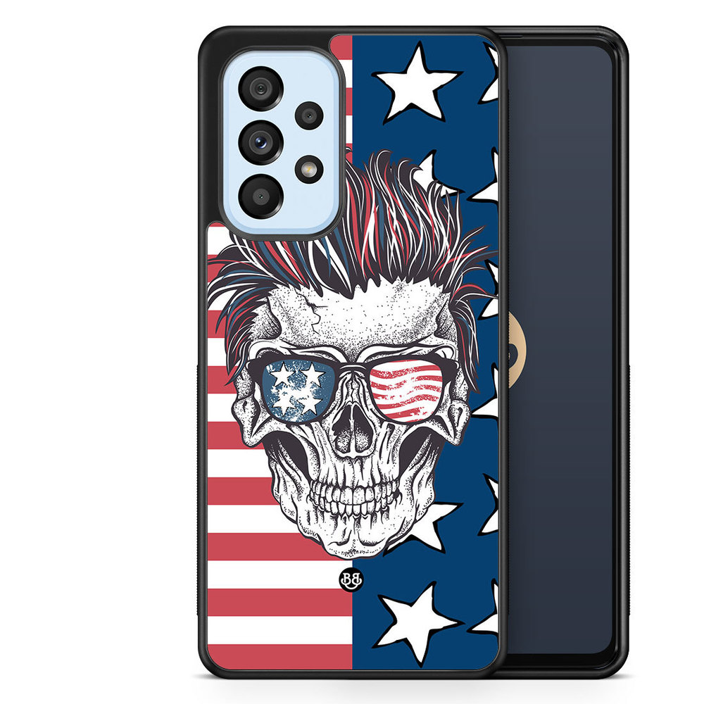 Samsung Galaxy A53 5G Case - USA Skull
