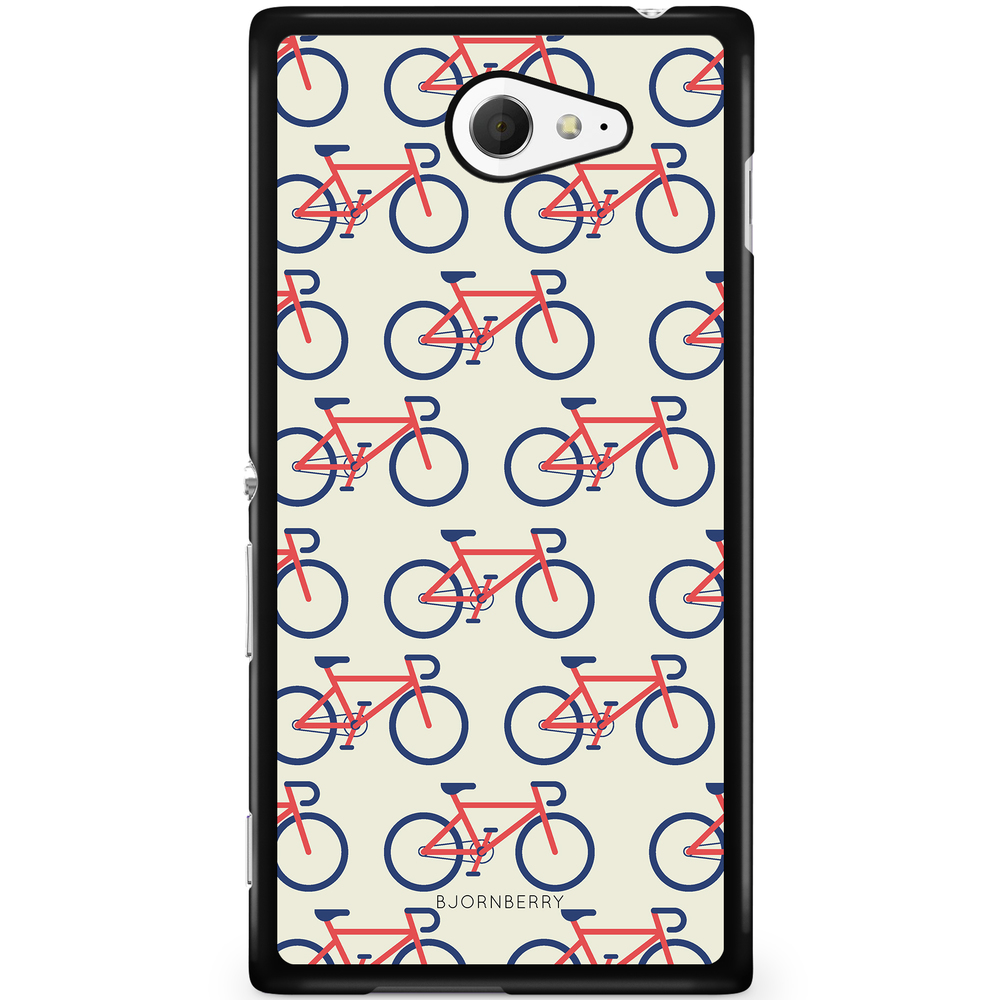 Sony Xperia M2 Aqua Case - Vintage Bicycle