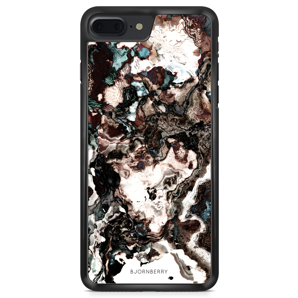 iPhone 8 Plus Case - Marble Brown