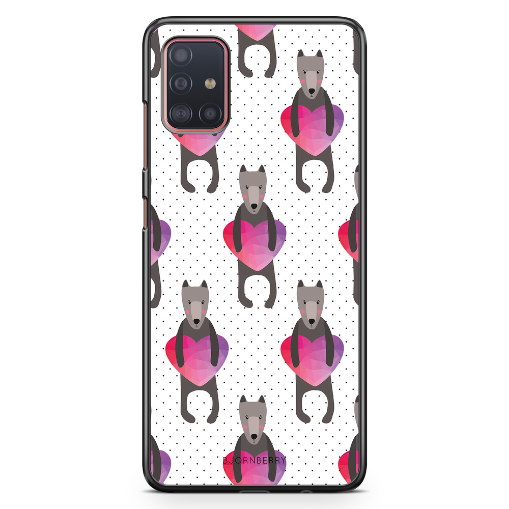 Samsung Galaxy A51 Case - Romantic Dogs