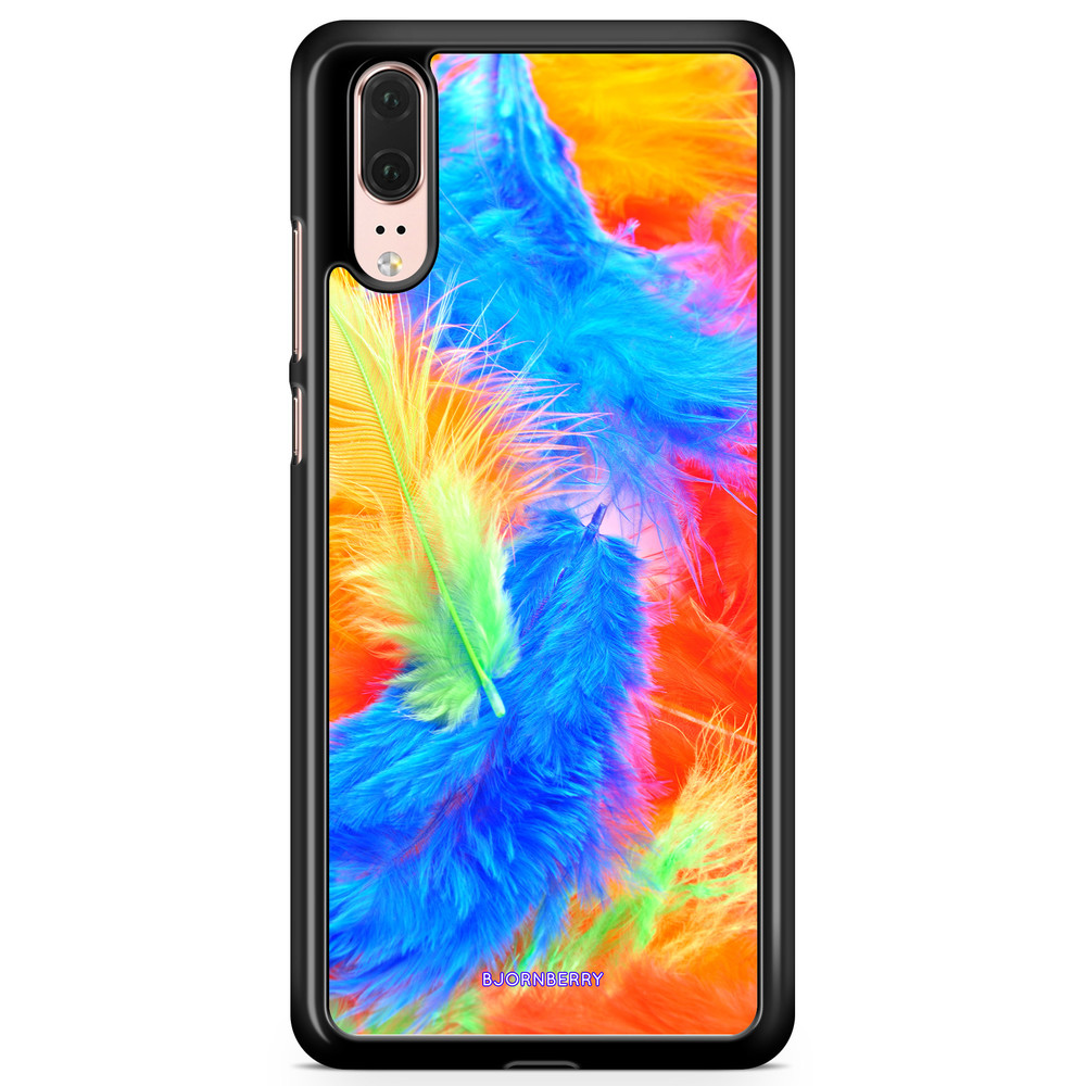 Huawei P20 Case - Easter Feathers