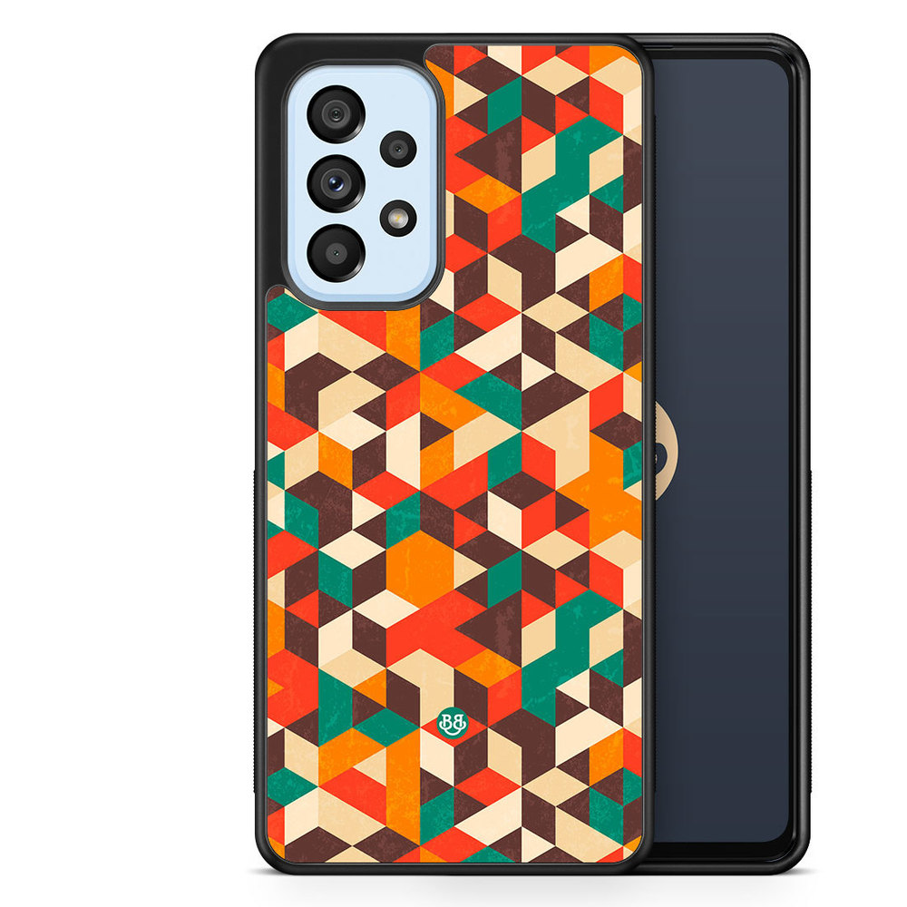 Samsung Galaxy A53 5G Case - Retro Geometric