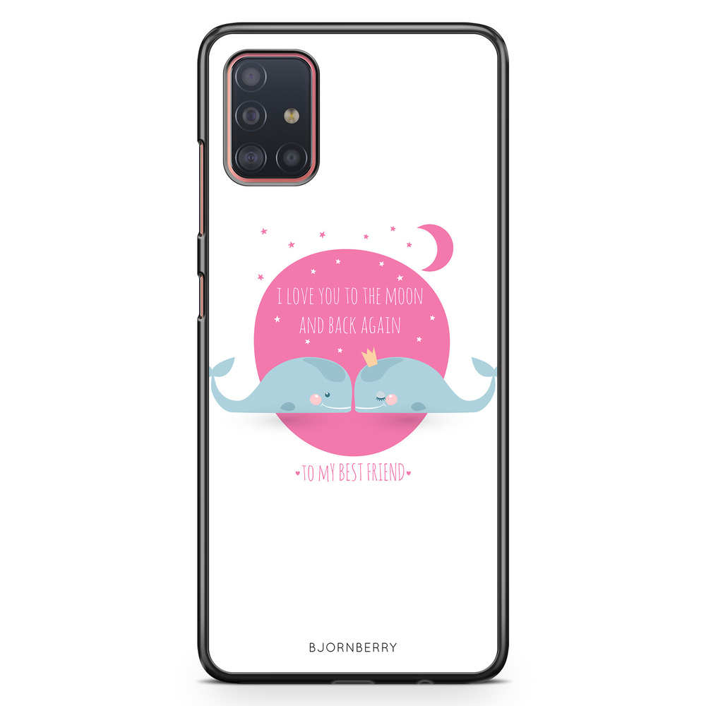 Samsung Galaxy A51 Case - Love You To The Moon